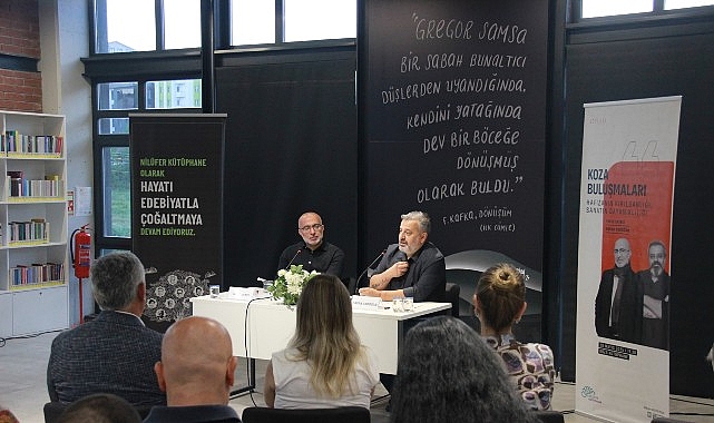 Ödüllü müellif Yavuz Ekinci Nilüfer’de okurlarıyla buluştu