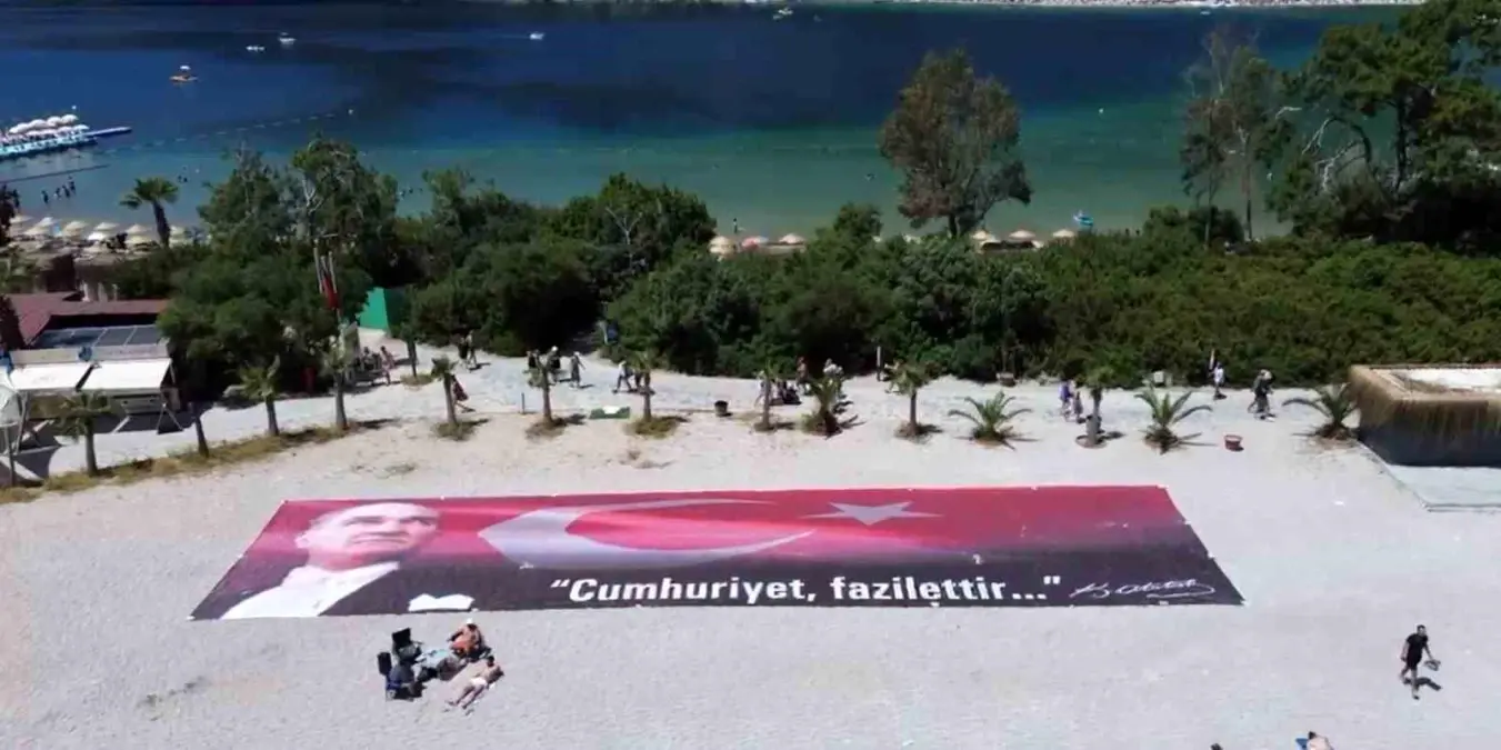 Ölüdeniz’de 19 Mayıs Coşkusu