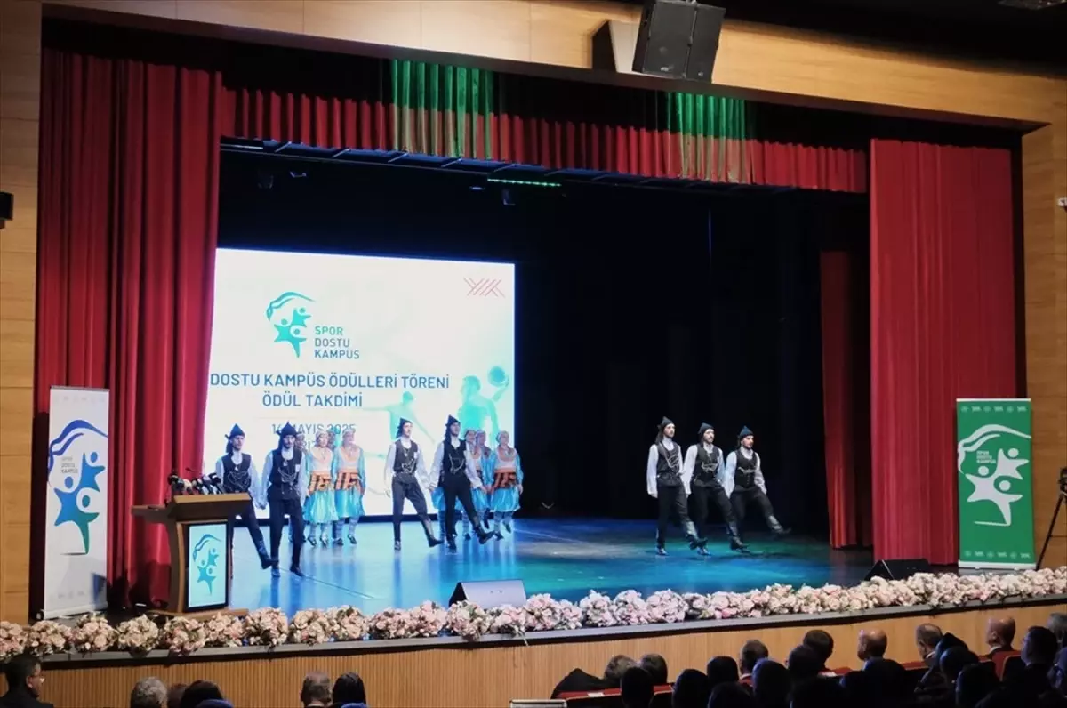 Ondokuz Mayıs Üniversitesine “Spor Dostu Kampüs” unvanı