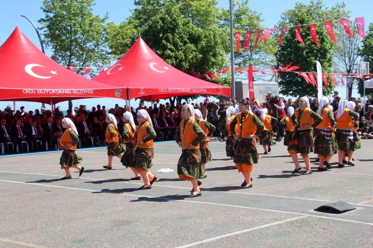 Ordu’da 19 Mayıs Kutlamaları Coşkuyla Gerçekleşti