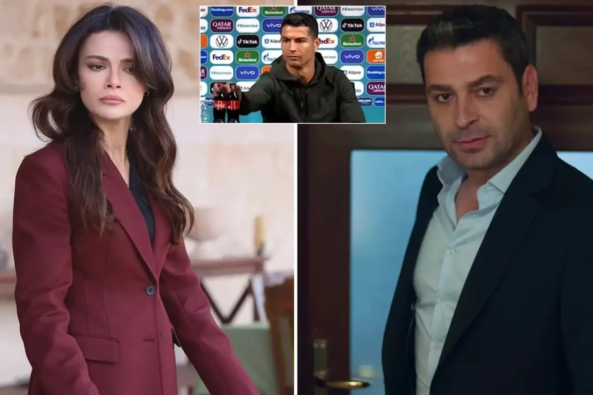 Ozan Akbaba ve Sinem Ünsal’ın Coca-Cola reklamı sonrası Ronaldo’nun görüntüsü viral oldu