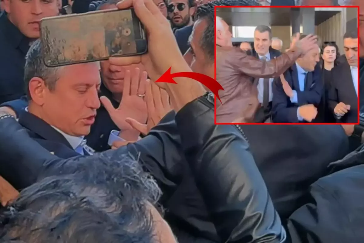 Özel’e saldıran şahıs ambulansa sokularak gözaltına alındı