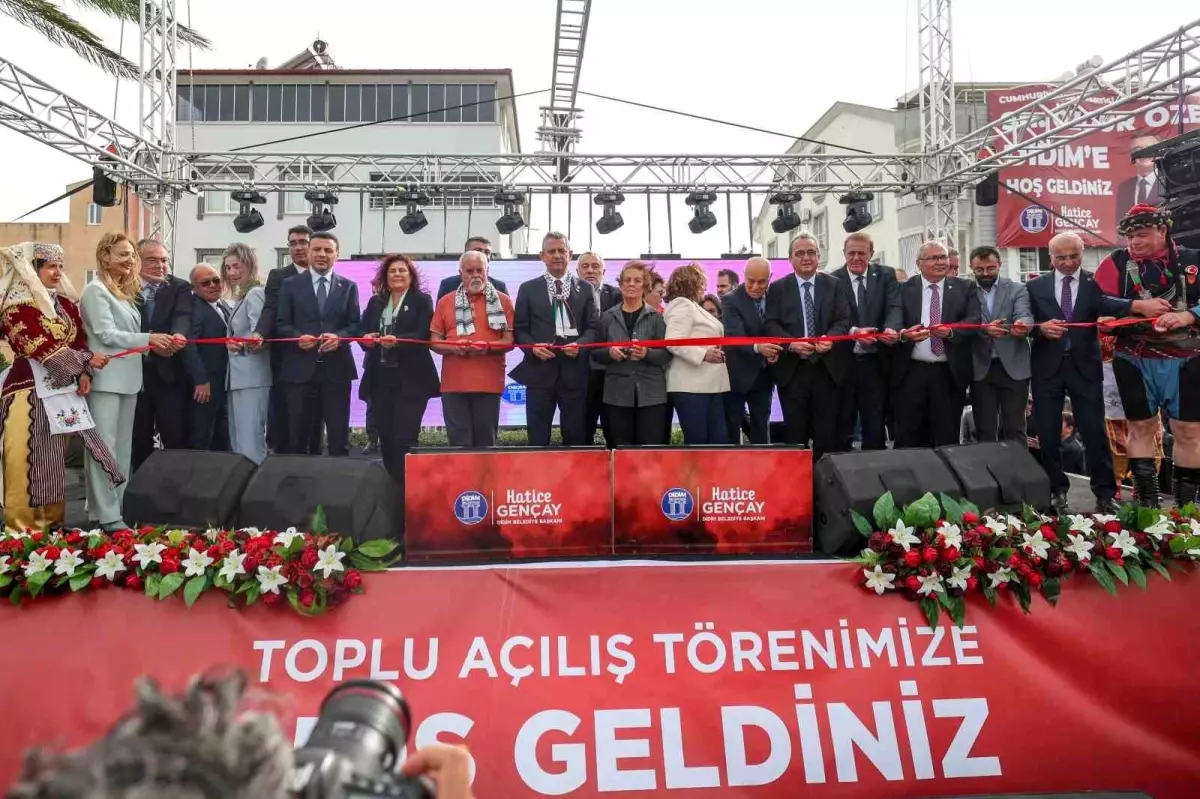 Özgür Özel, Didim’de Park Açılış Merasimine Katıldı