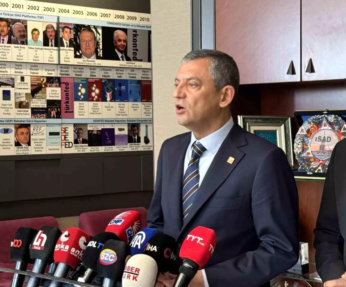 Özgür Özel’den TÜRKONFED’e Ziyaret