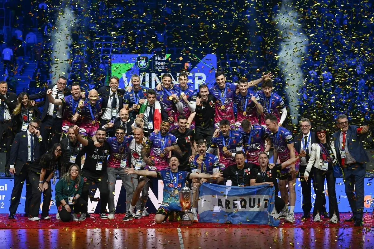 Perugia, CEV Erkekler Şampiyonu