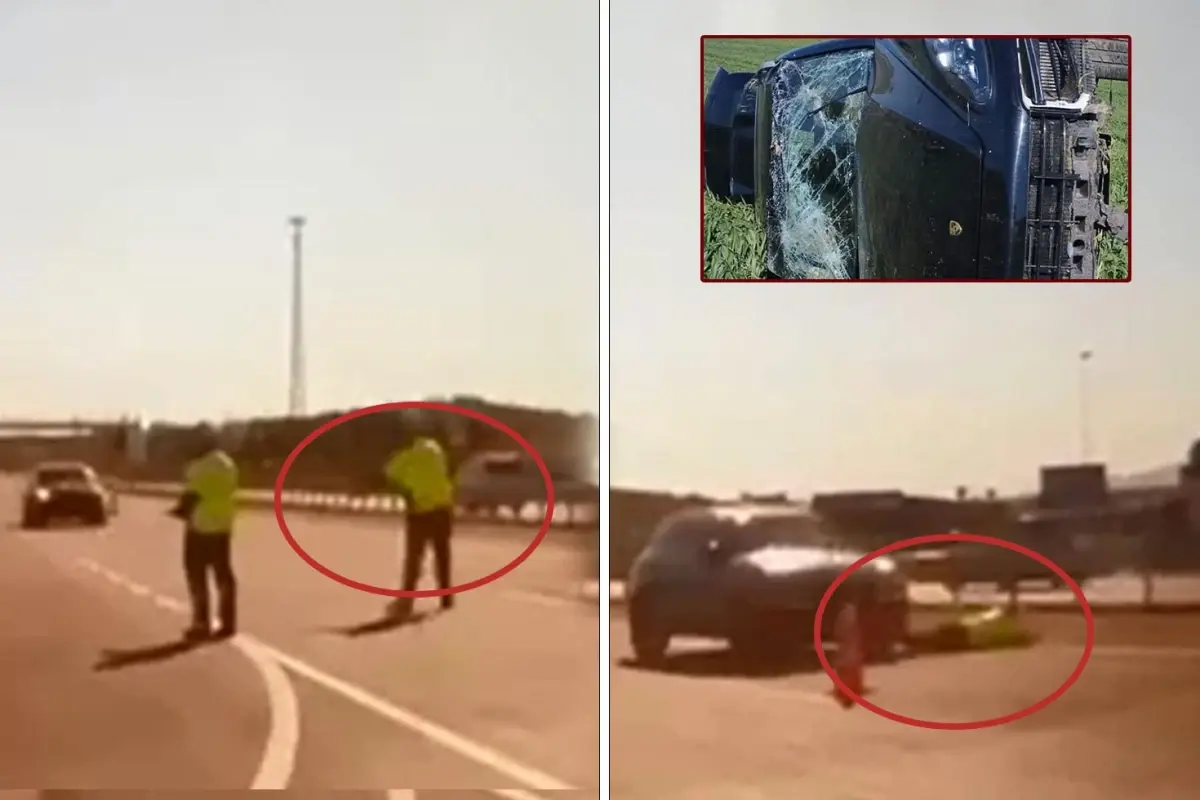Polis Memuruna Çarpıp Kaçan Şoför Menfezde Yakalandı