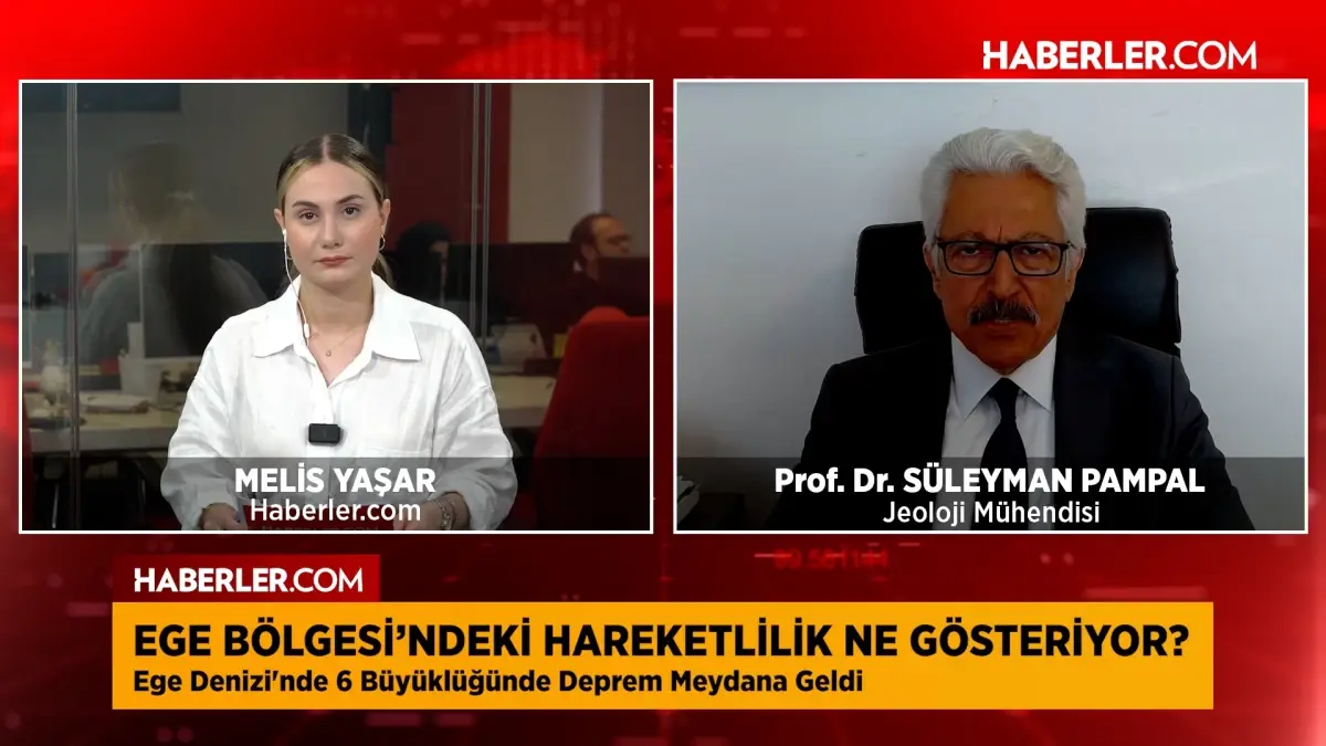Prof. Dr. Süleyman Pampal: Ege’deki sarsıntılar ve volkanizma birbiriyle bağlantılı
