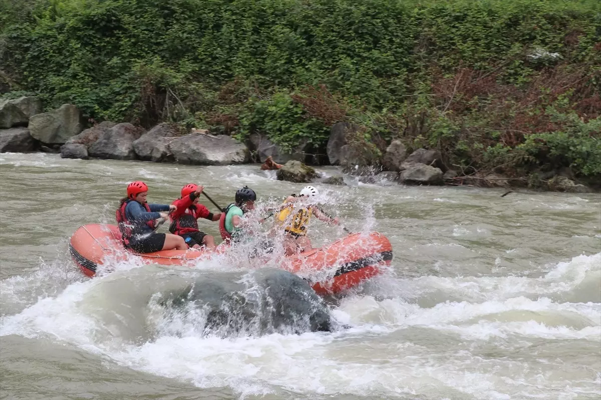 Rize’de Türkiye Rafting Şampiyonası Tamamlandı