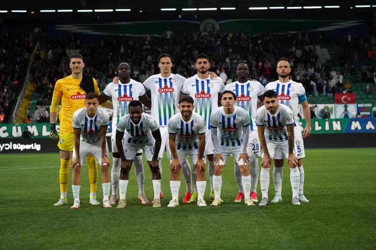 Rizespor ve Göztepe 2-2 Beraberliğinde Birinci Yarısı