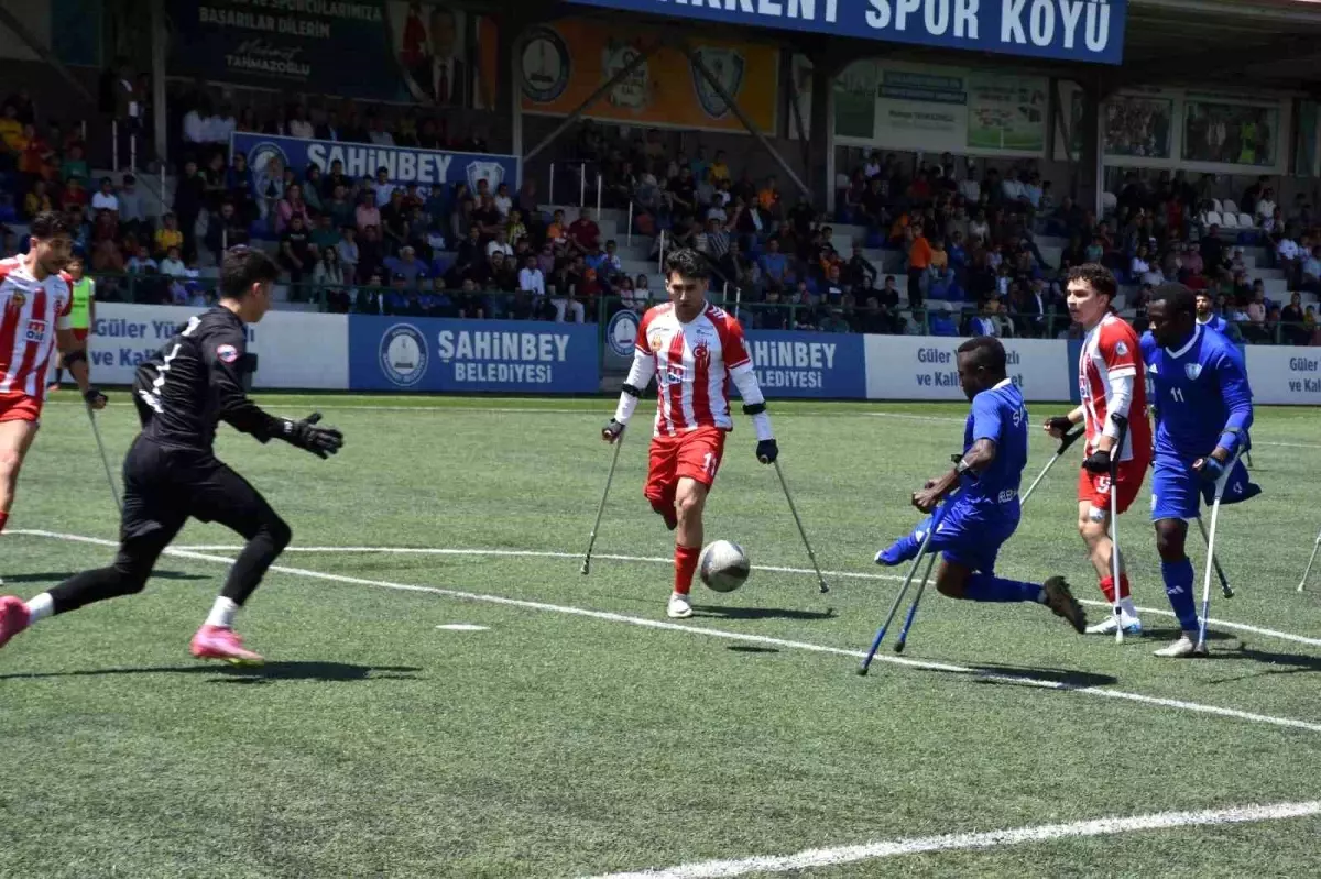 Şahinbey Belediye Spor Ampute Futbol Kadrosu, Şampiyonluk Yolunda Değerli Bir Galibiyet Aldı
