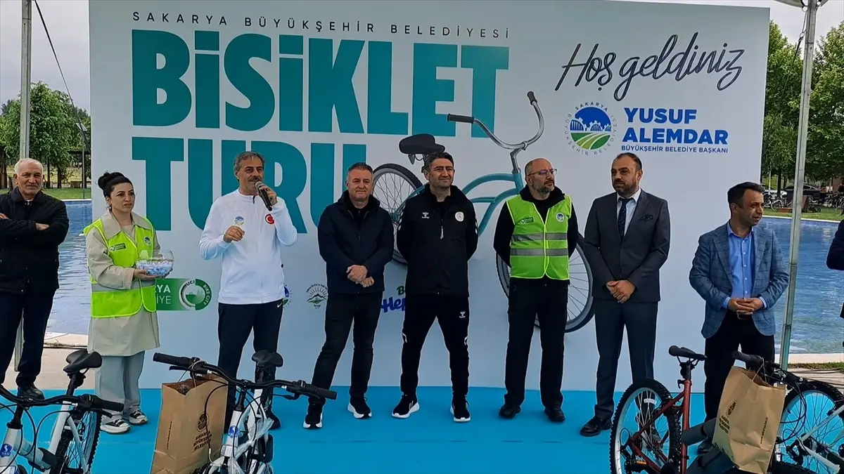 Sakarya’da Trafik Haftası Bisiklet Tipi