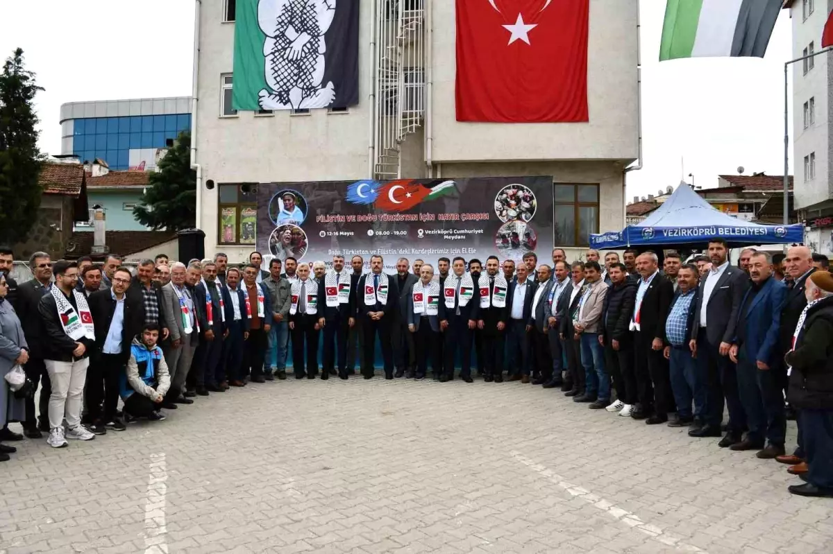 Samsun Vezirköprü’de Hayır Çarşısı Açıldı