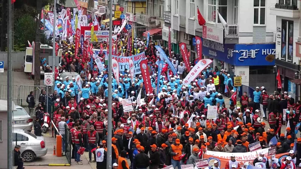 Samsun’da 1 Mayıs Coşkusu
