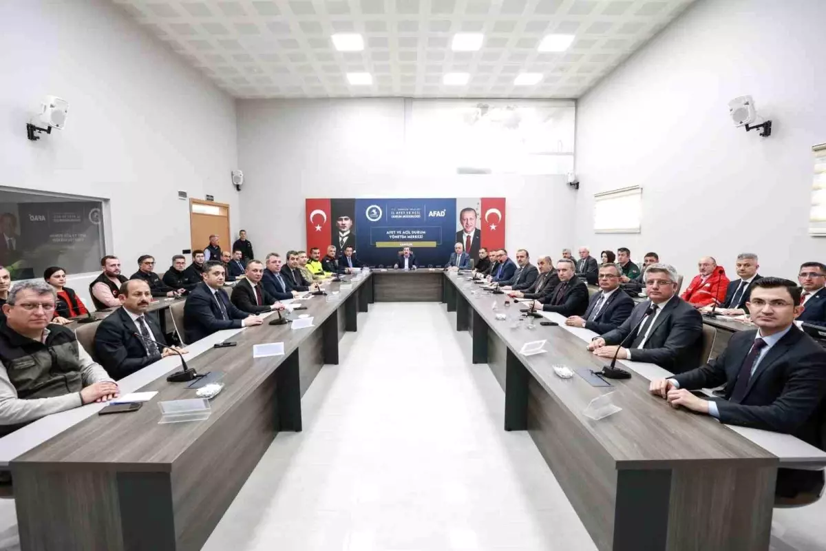 Samsun’da Afet Uyum Toplantısı