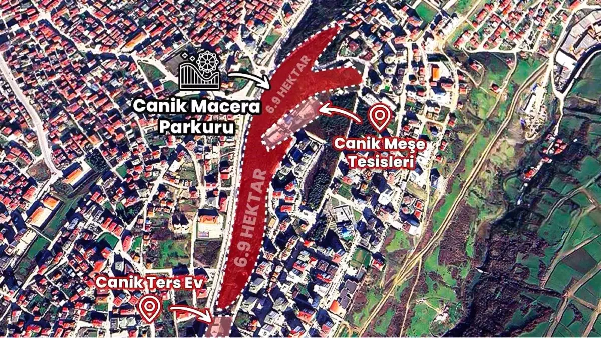 Samsun’da Karadeniz’in En Büyük Macera Parkı Projesi Başladı