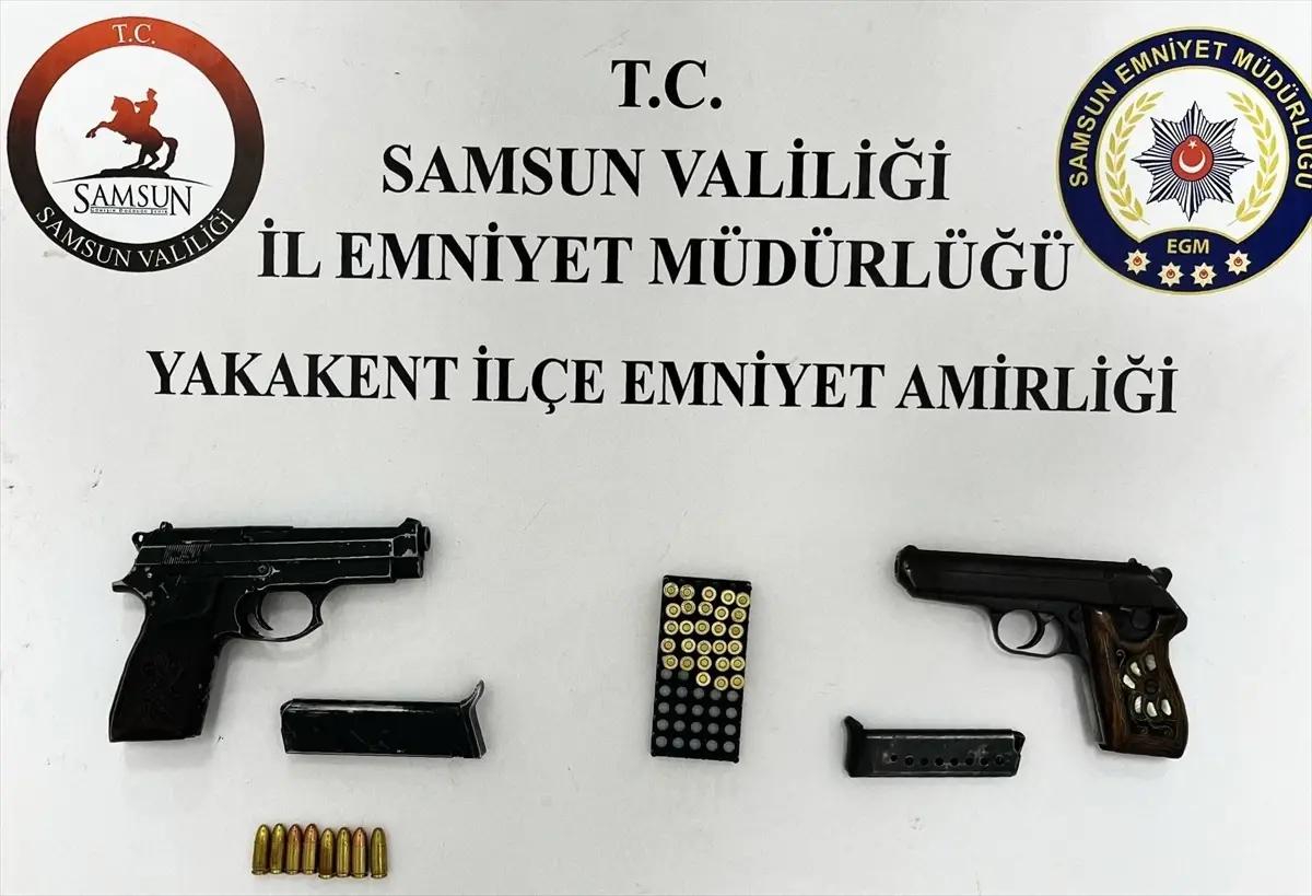 Samsun’da Silah Kaçakçılığına Operasyon