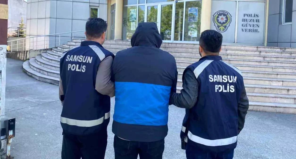 Samsun’da Uyuşturucu Hatalısı Yakalandı
