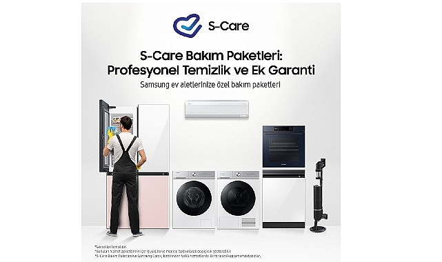Samsung, mesken aletleri için profesyonel bakım hizmeti başlattı