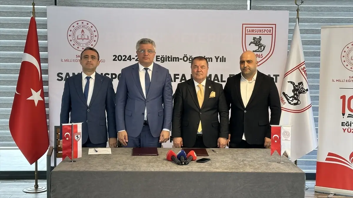 Samsunspor’dan Futbol Şenliği Protokolü