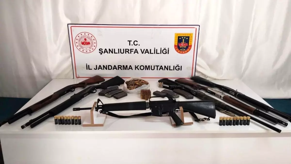 Şanlıurfa’da Silah Kaçakçılığı Operasyonu: 7 Gözaltı