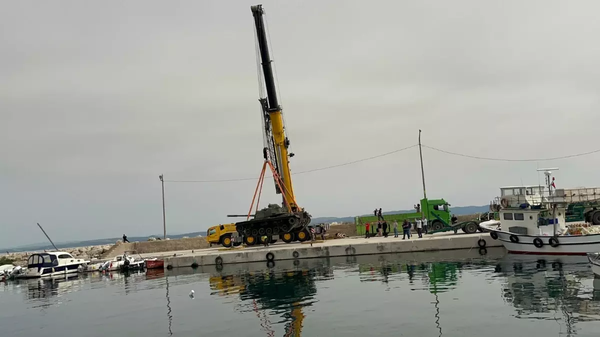 Saros’ta Yapay Resif İçin Tank Batırılacak