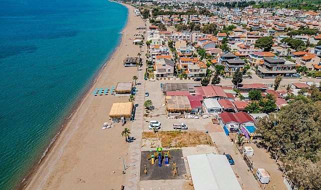 Seferihisar Belediyesi’nden Ürkmez’e denize sıfır toplumsal tesis