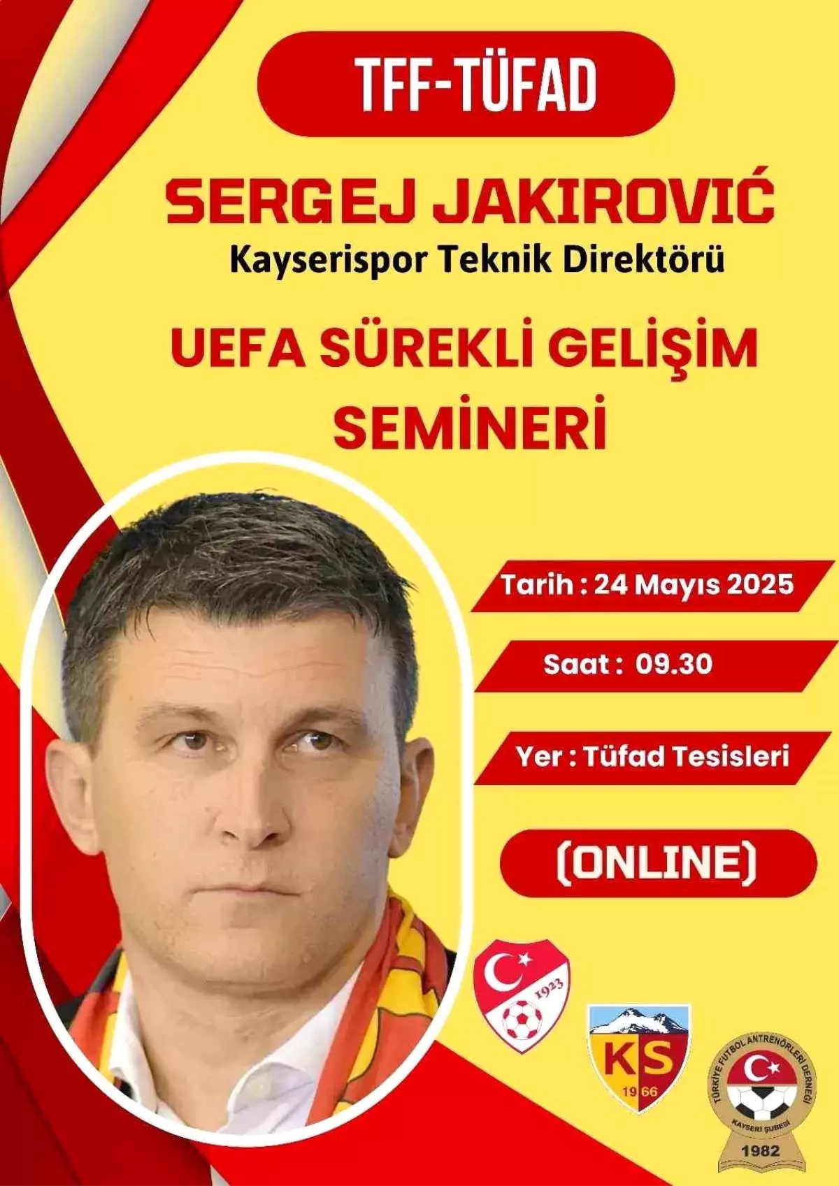 Sergej Jakirovic’e Seminer İsim Verildi