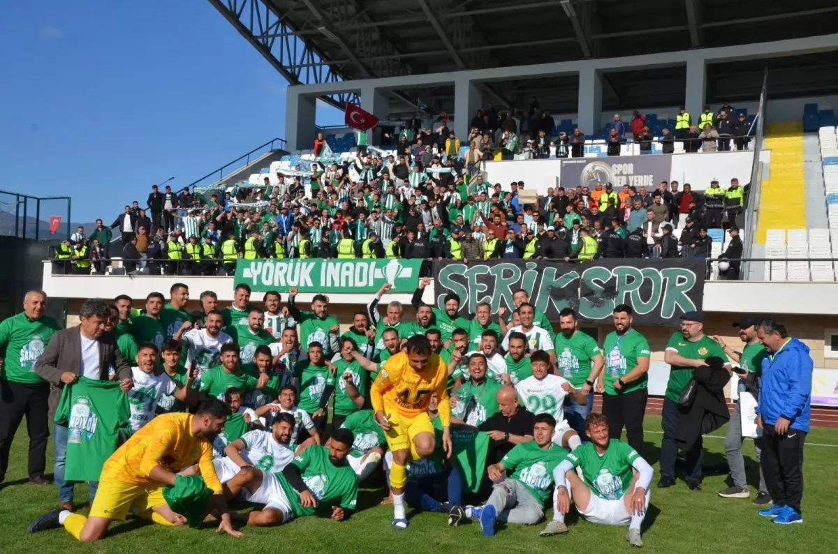 Serik Belediyespor Şampiyon!
