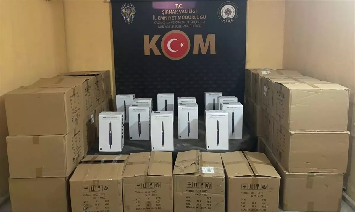 Şırnak’ta Kaçakçılık Operasyonu: 53 Gözaltı