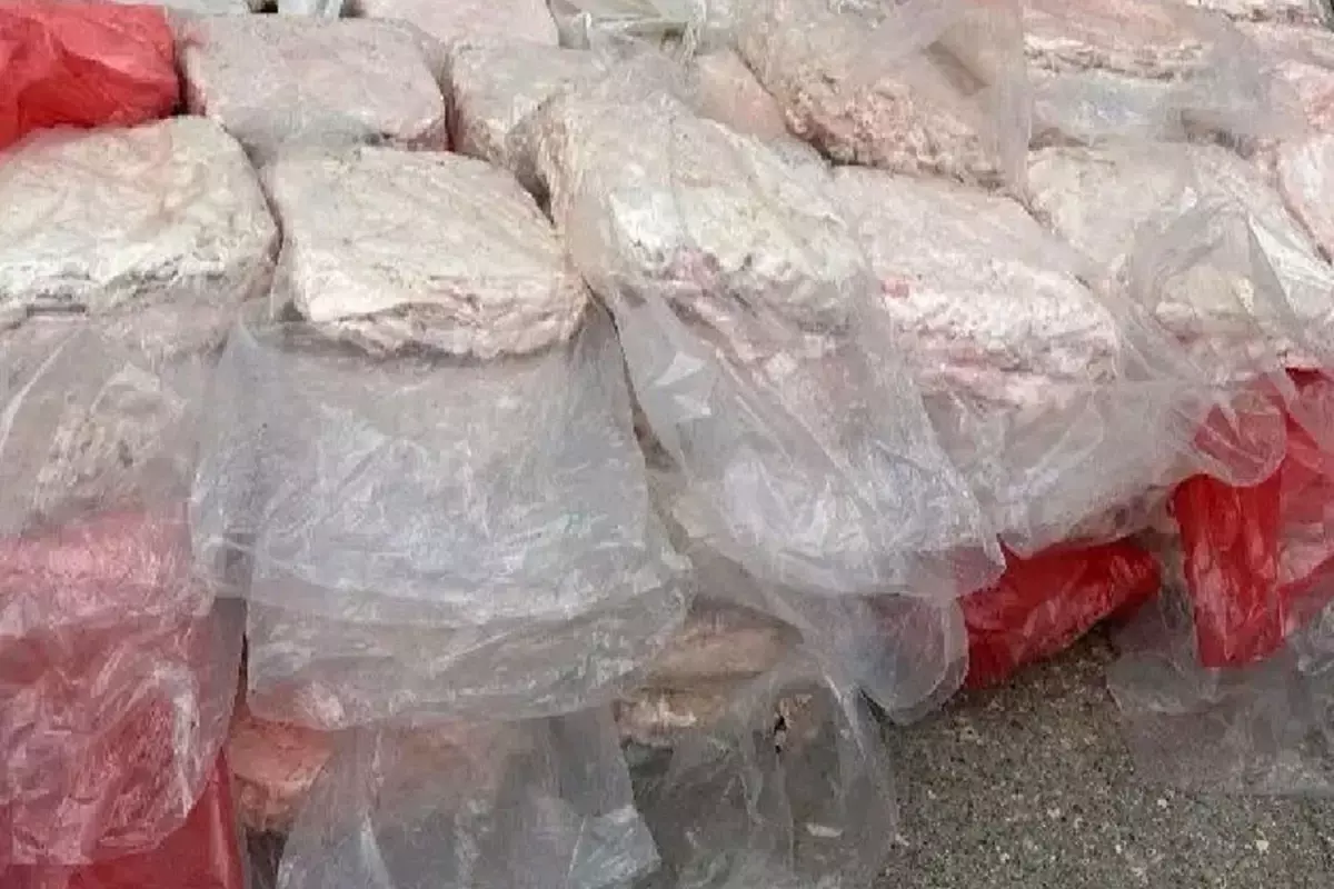 Şırnak’ta kamyon kasasında 2,5 ton kaçak et ele geçirildi