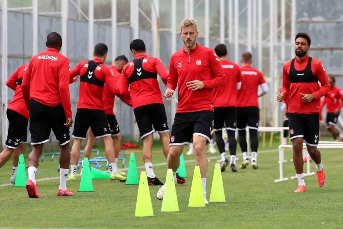Sivasspor Maç Hazırlıklarına Devam Ediyor