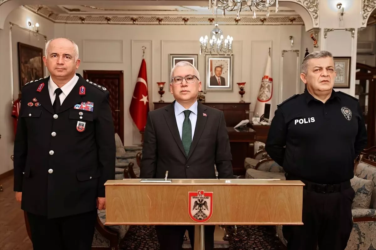 Sivas’ta Asayiş Toplantısı Yapıldı