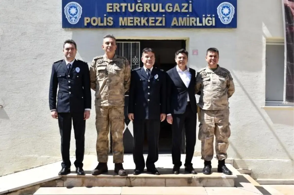 Söğüt Belediye Başkanı Durgut, Emniyet Müdürlüğü’nü Ziyaret Etti