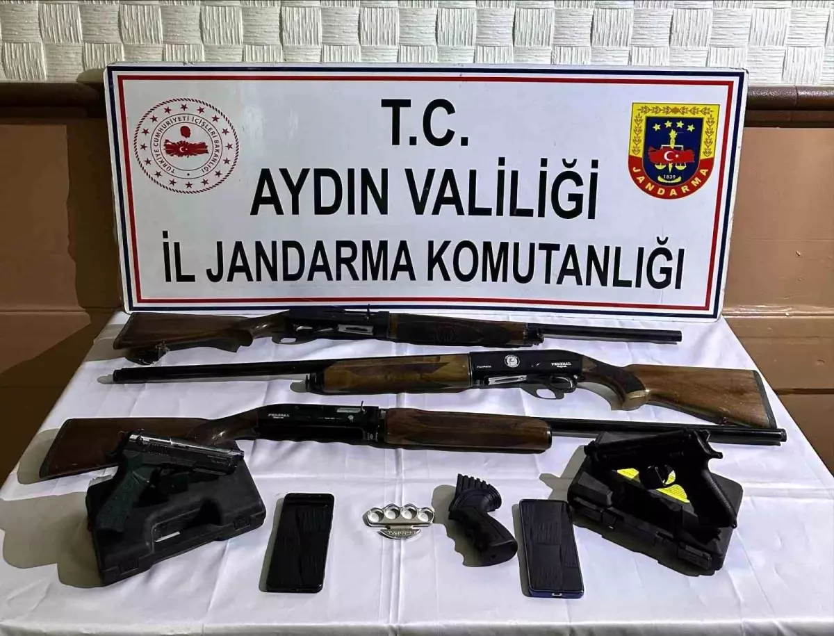 Söke’de Silah Kaçakçılığı Operasyonu