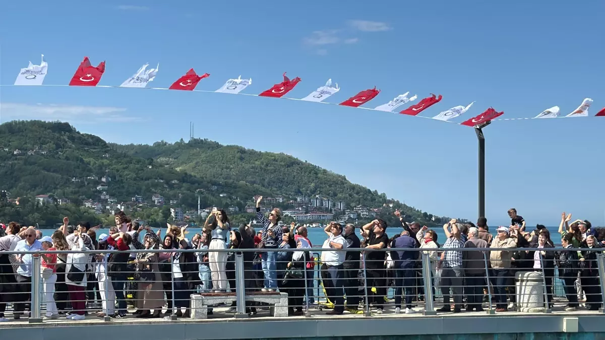 SoloTürk Ordu’da Şov Uçuşu Gerçekleştirdi