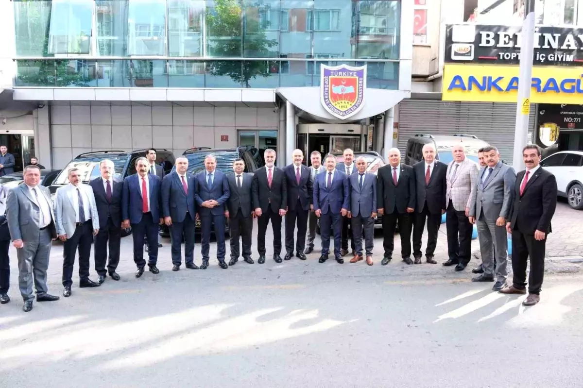 Soylu, TŞOF’u Ziyaret Etti
