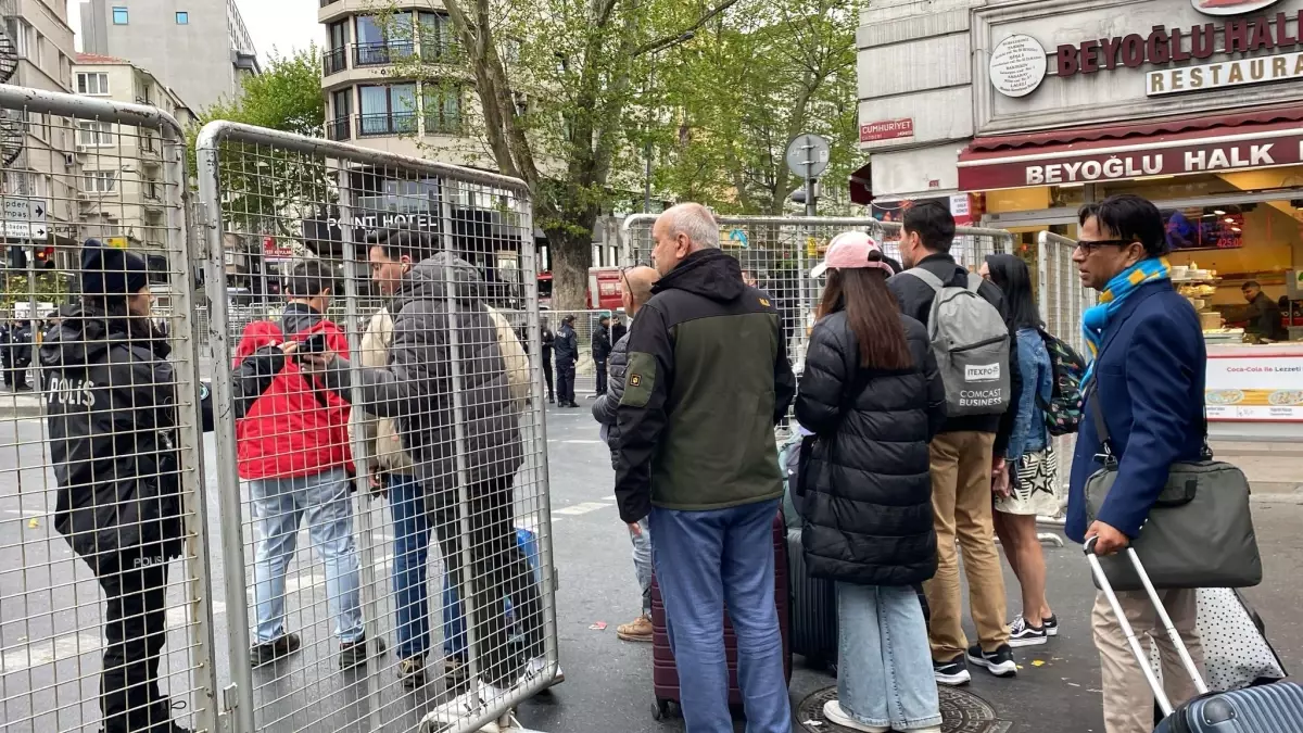 Taksim’de 1 Mayıs Güvenlik Tedbirleri