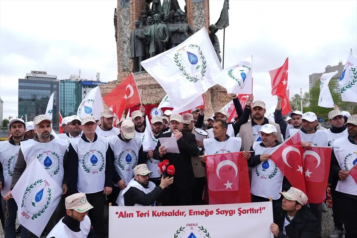 Taksim’de 1 Mayıs Kutlamaları