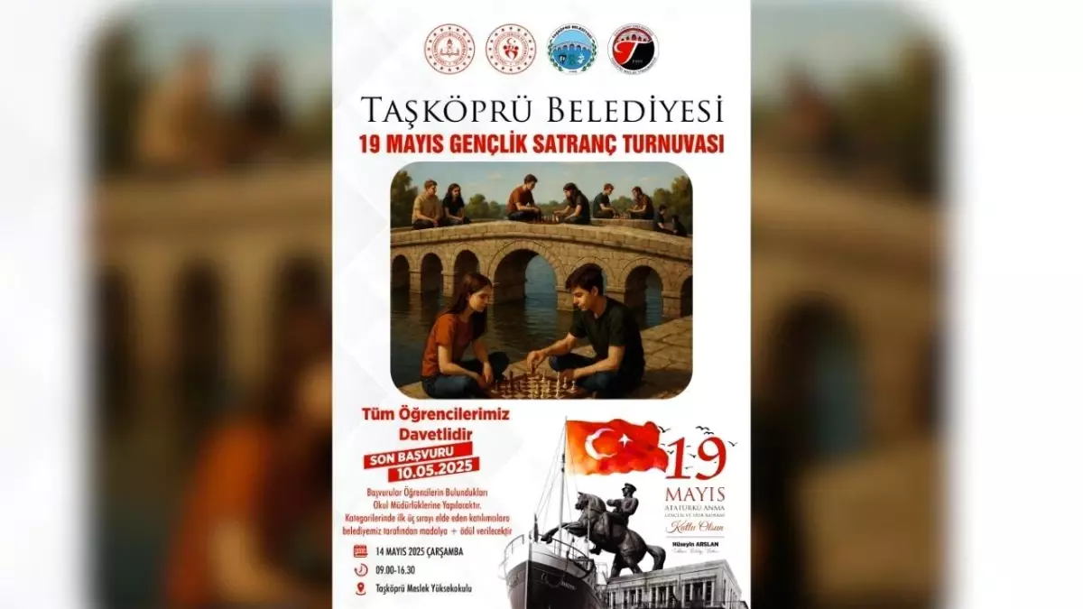 Taşköprü’de Satranç Turnuvası Düzenleniyor