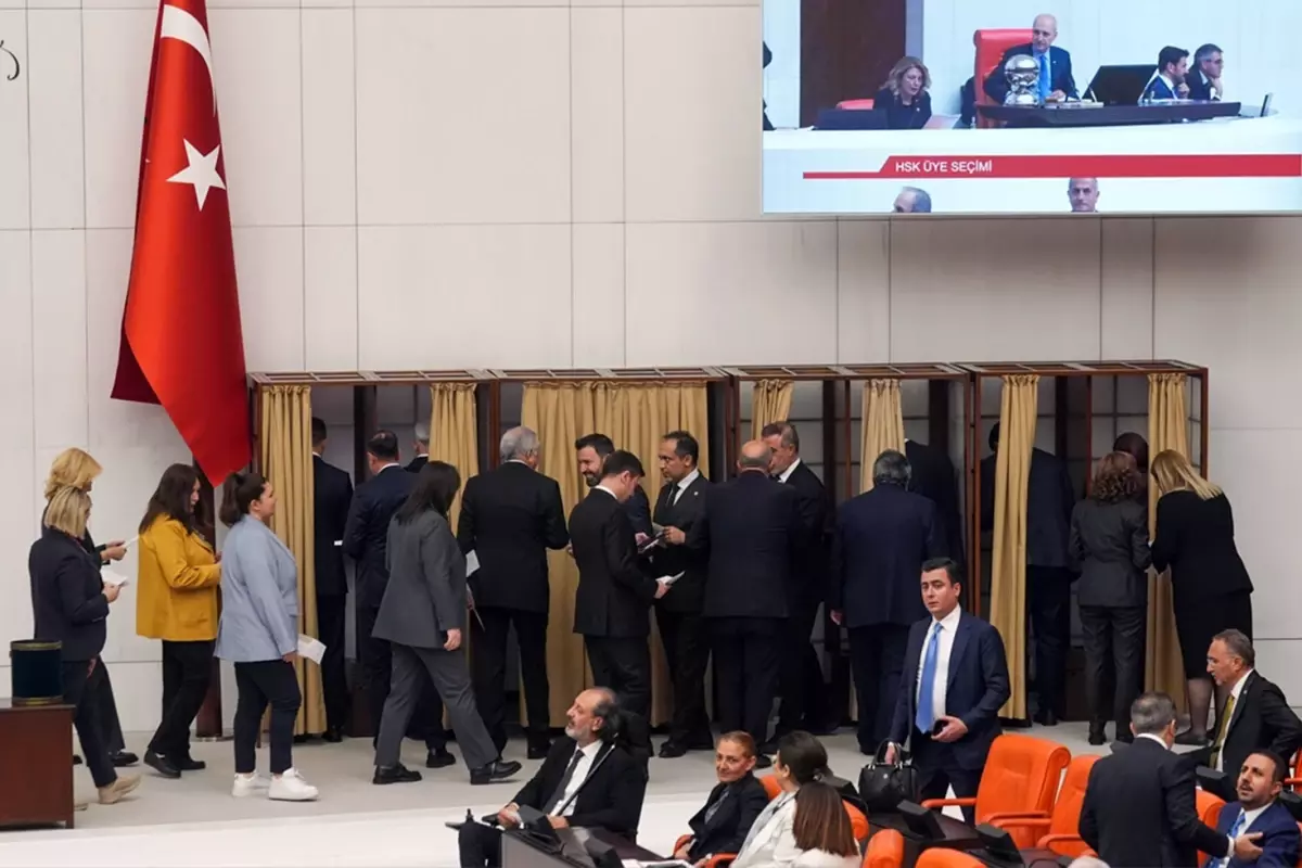 TBMM’de HSK’ya 5 yeni üye seçildi