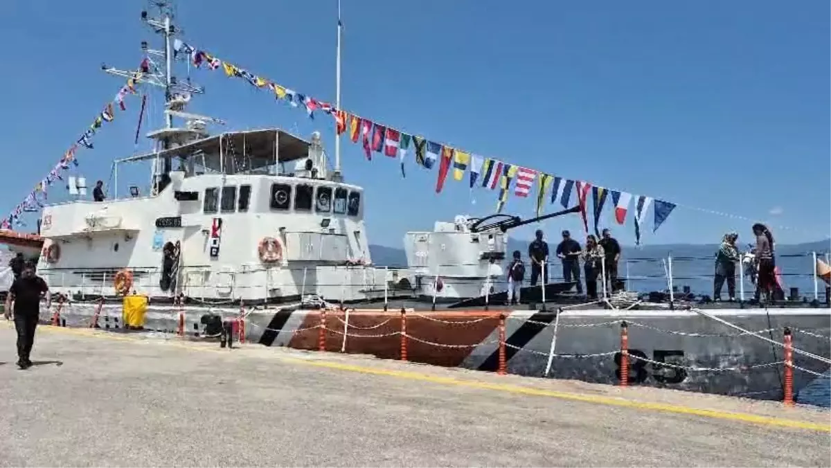 TCSG-85 Gemisi Ziyarete Açıldı