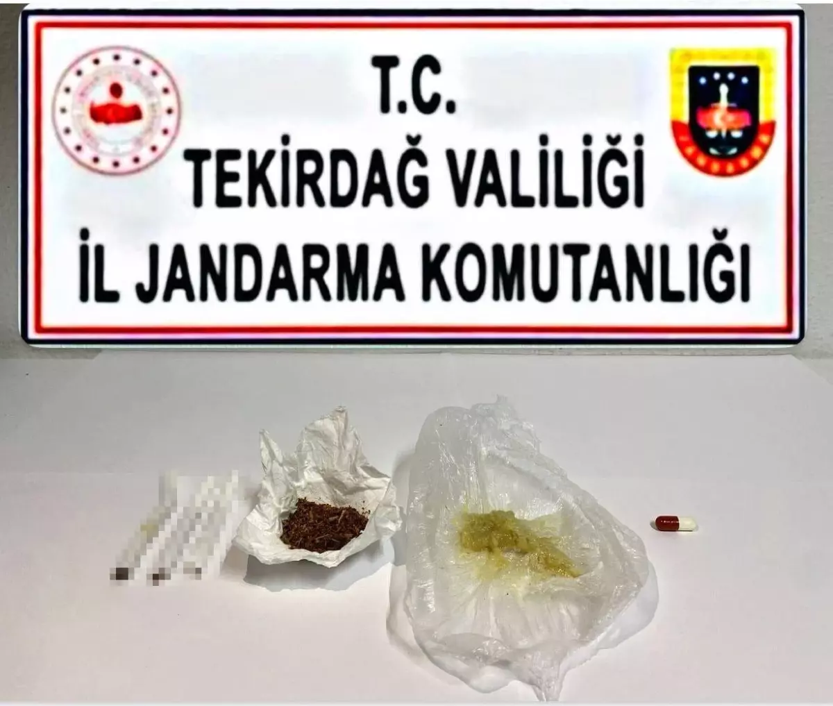 Tekirdağ’da Uyuşturucu ve Silah Operasyonu