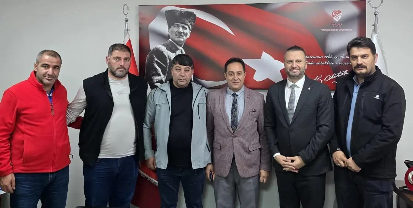 TFF Bölge Temsilcisine Ziyaret