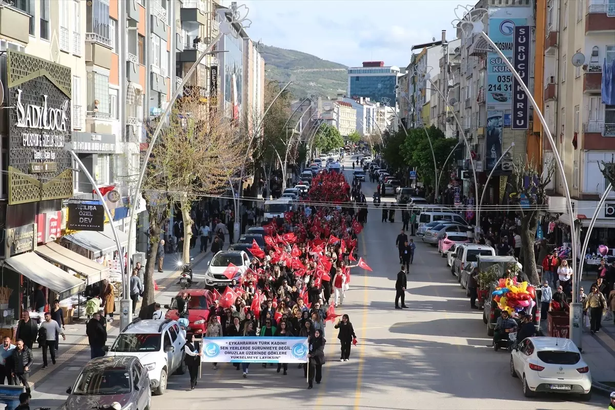 Tokat’ta Türkçülük Günü Yürüyüşü
