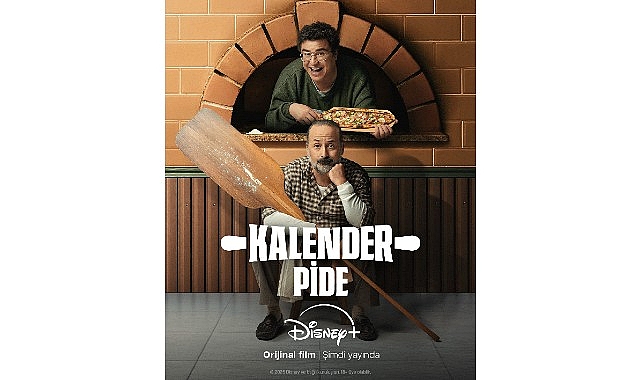 Tolga Çevik ve İbrahim Büyükak’ın başrollerinde yer aldığı, ailecek keyifle izlenebilecek yeni yepyeni sinema ‘Kalender Pide’ artık Disney+’ta yayında.