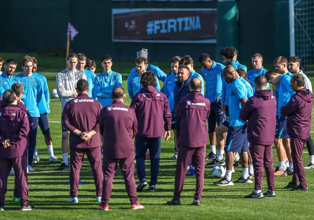 Trabzonspor Galatasaray Maçına Hazırlanıyor