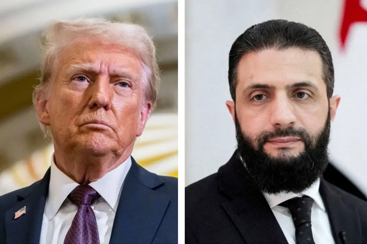 Trump ile Şara ortasındaki birinci görüşme yarın Suudi Arabistan’da