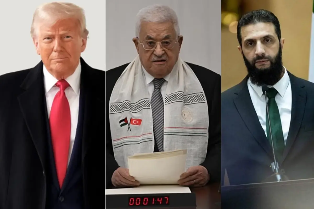 Trump’tan Abbas ve Şara sürprizi! Kızgın olduğu Netanyahu yok