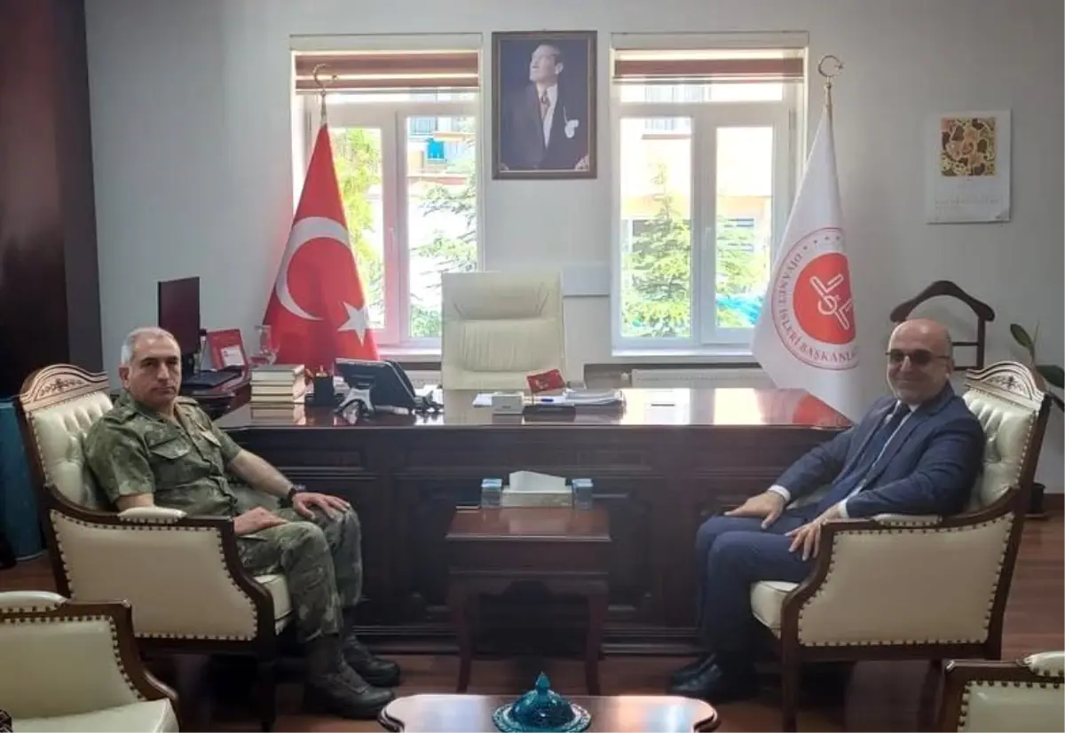 Tuğgeneral Dağlı’dan Müftü İmamoğlu’na Ziyaret