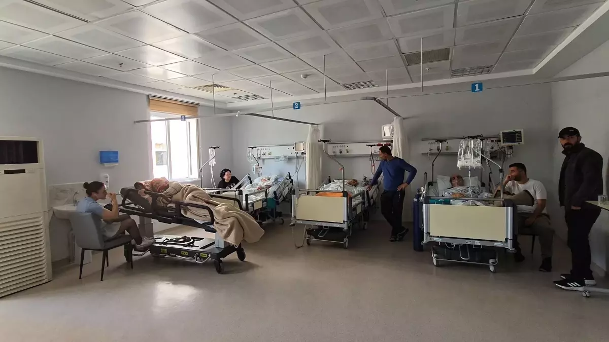 Tunceli Devlet Hastanesi’nde Duman Tahliyesi